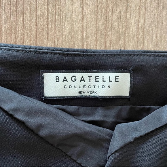 Bagatelle Bow Crop Top w/ bedazzled straps - Picture 3 of 6